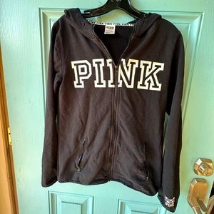 Black Athletic VS Pink Jacket